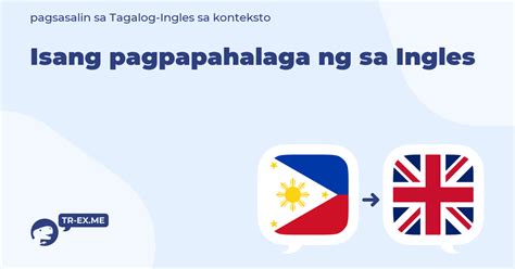pagpapahalaga in English .